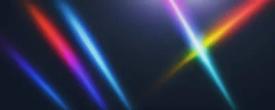 Abstract Background With Colorful Diagonal Light Beams