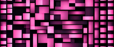 Abstract Pink Glowing Rectangular Blocks Background
