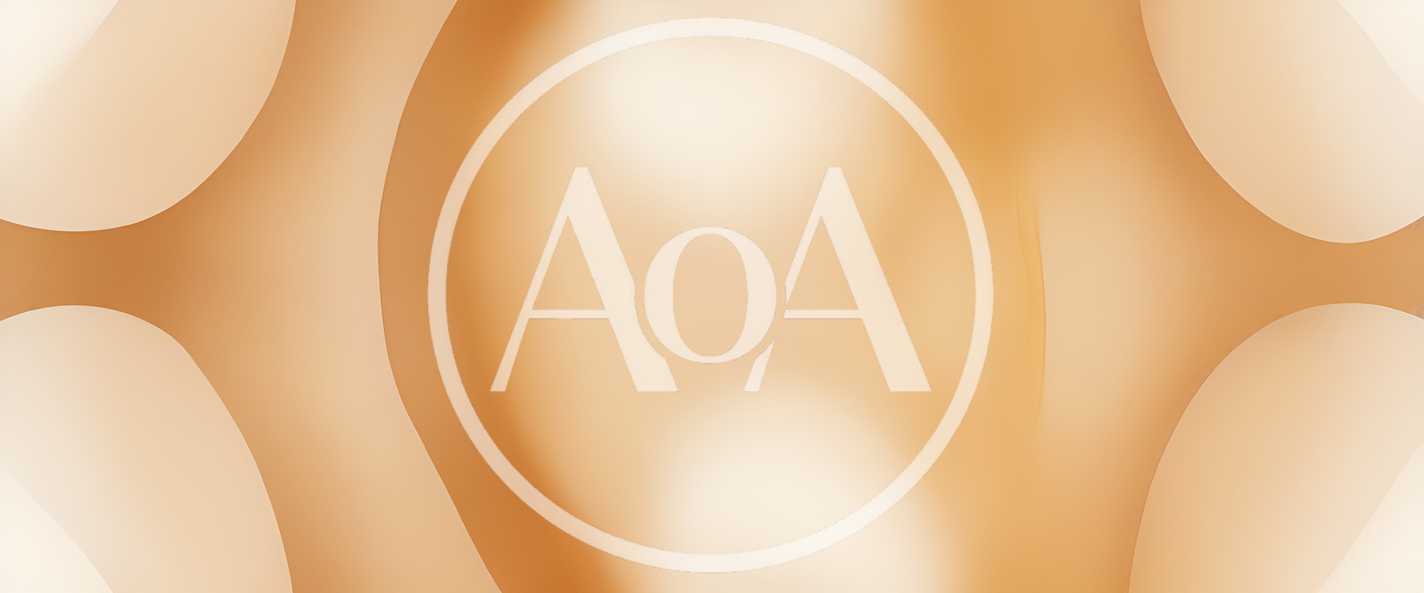Abstract Golden Fluid Waves Background