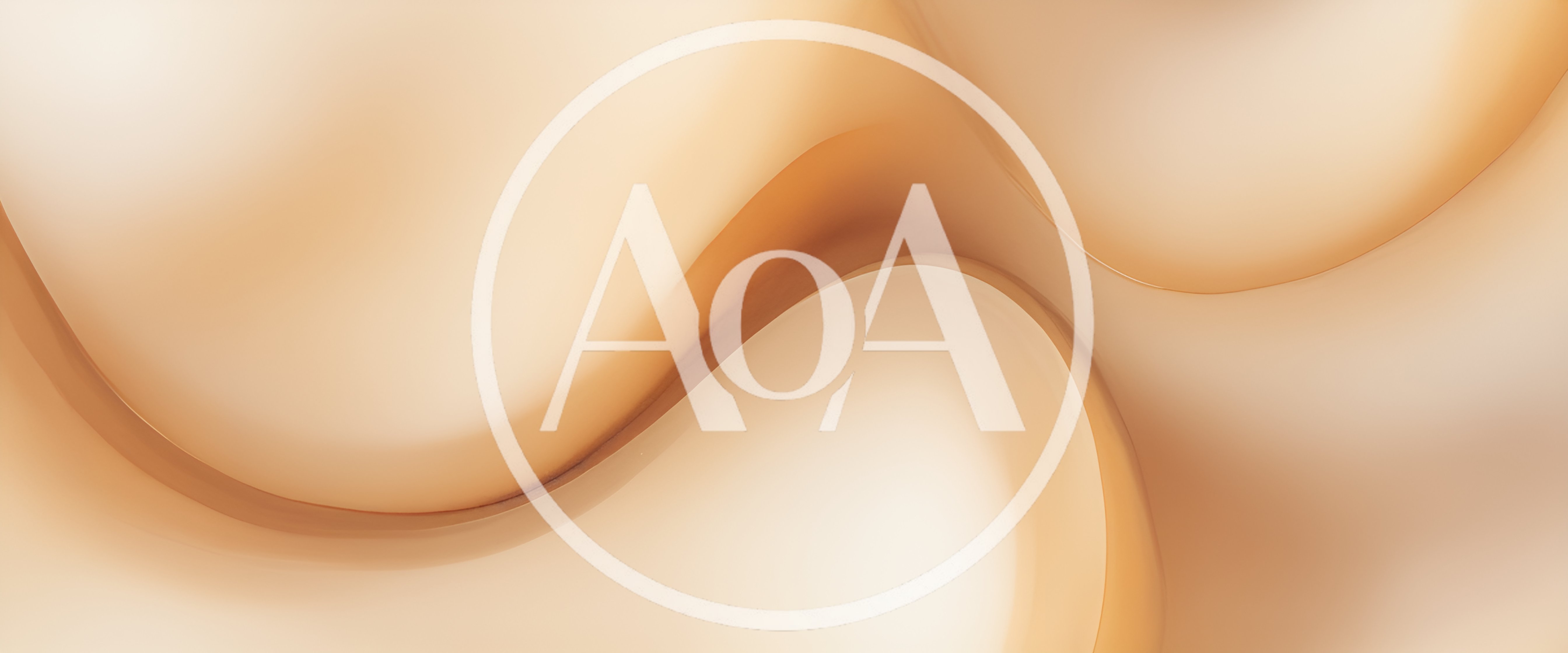 Abstract Liquid Gold Waves Background