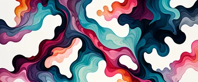 Abstract Fluid Liquid Wave Background Design
