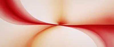 Abstract Red And Orange Fluid Wave Background