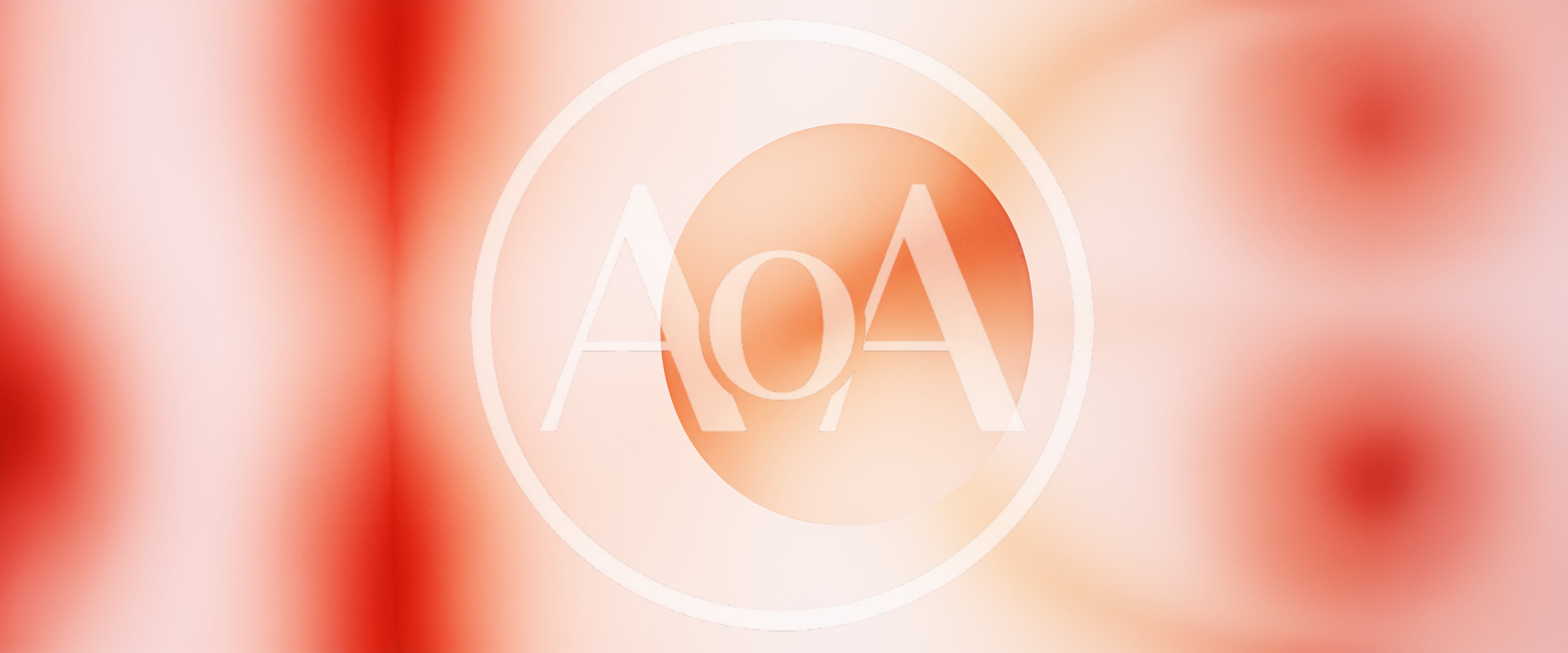 Abstract Gradient Background With Soft Red Circular Shapes