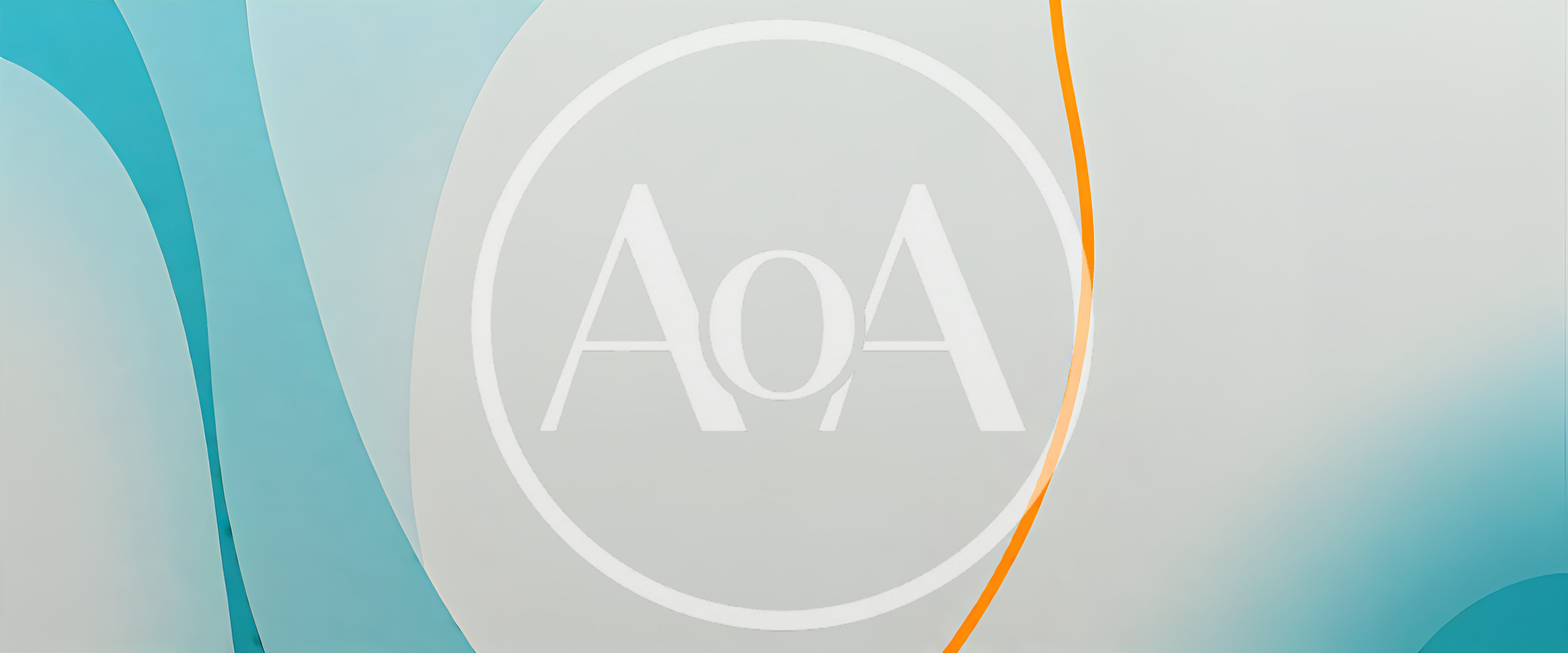 Abstract Background With Smooth Teal And Orange Curves