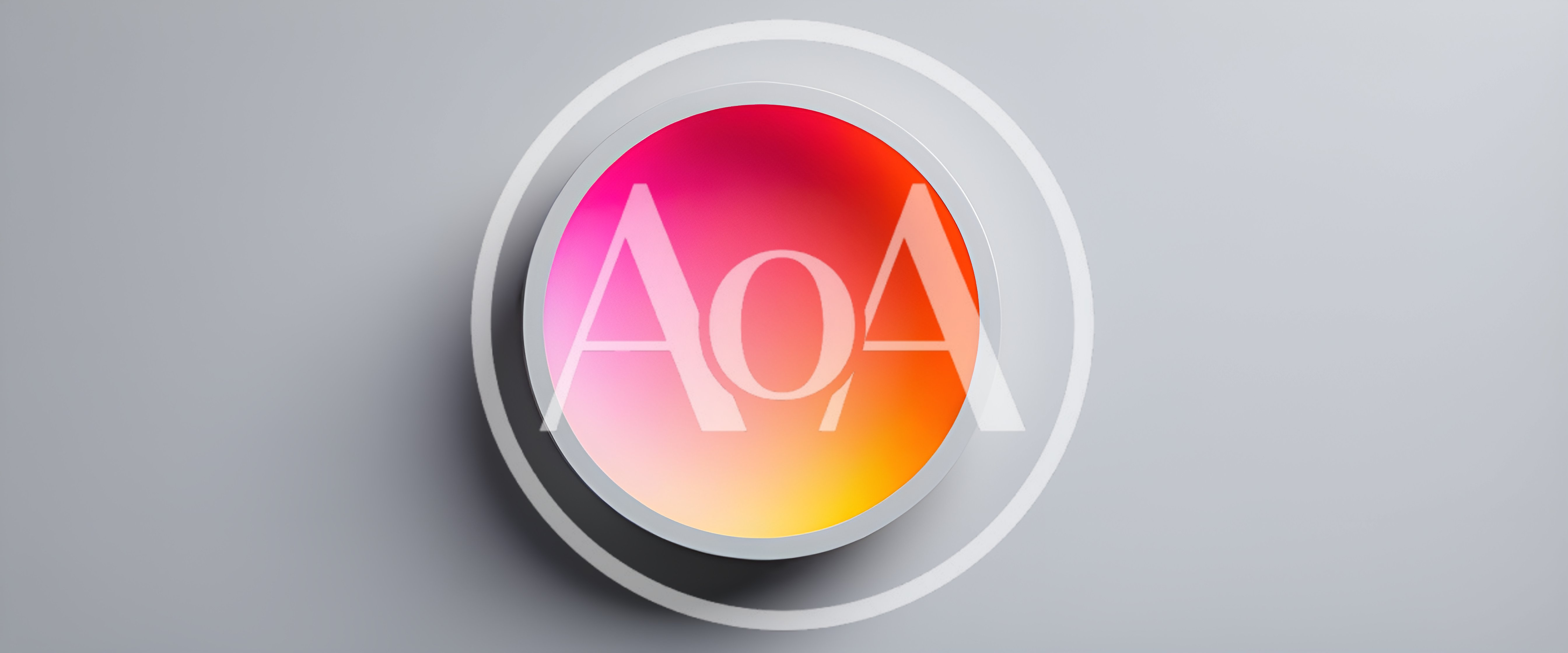Abstract Circular Gradient Bowl With Vibrant Colors