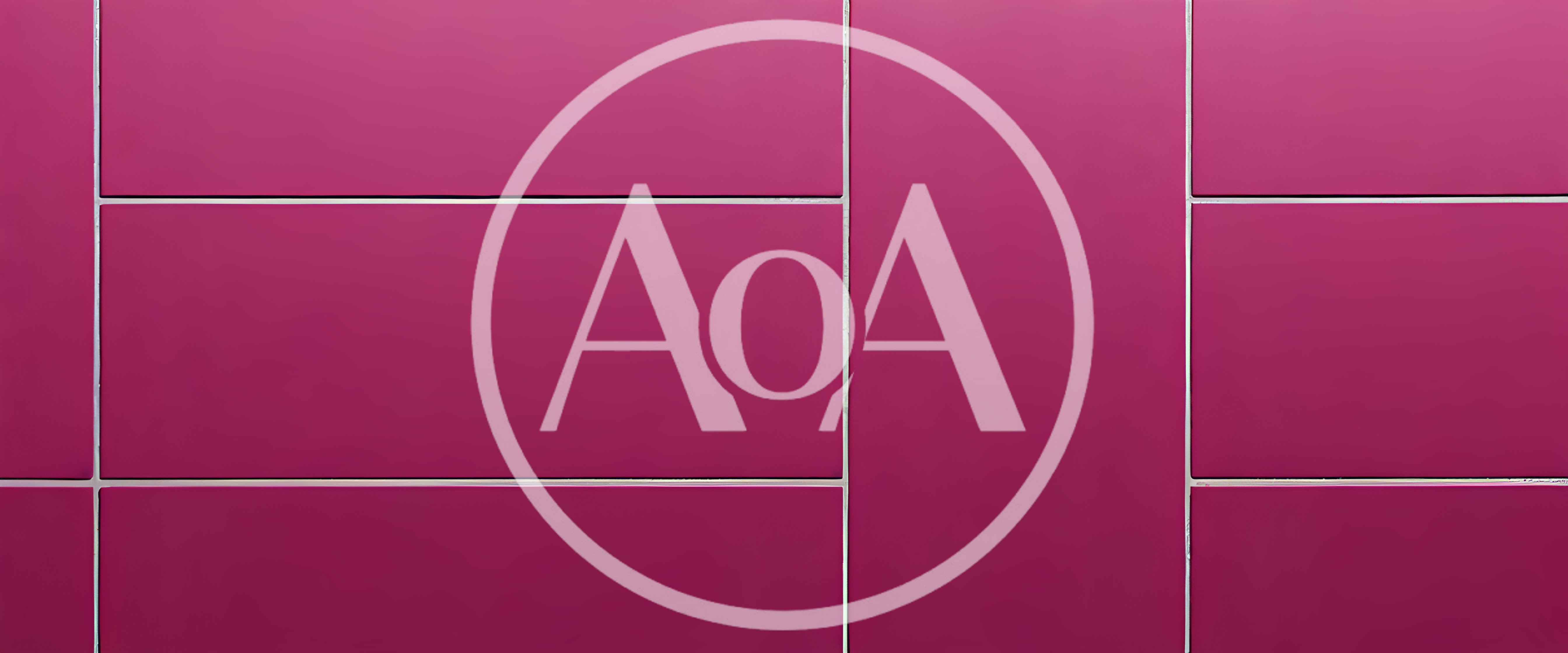 Modern Magenta Wall Panels With Geometric Seams