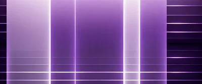 Abstract Purple Background With Glowing Vertical Light Lines