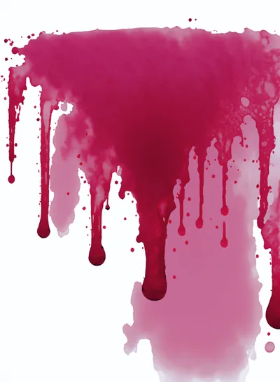 Abstract Pink Watercolor Paint Drip Texture
