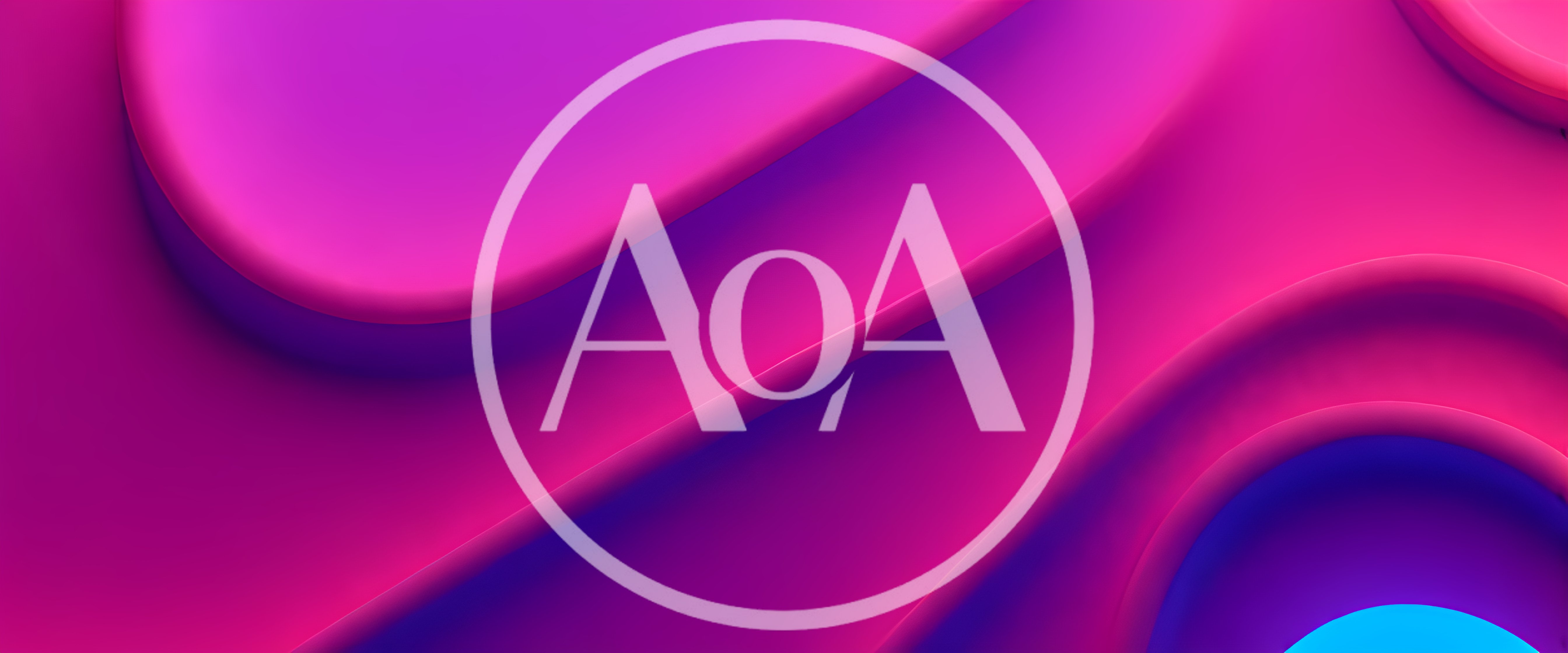 Abstract 3D Background With Pink And Purple Waves