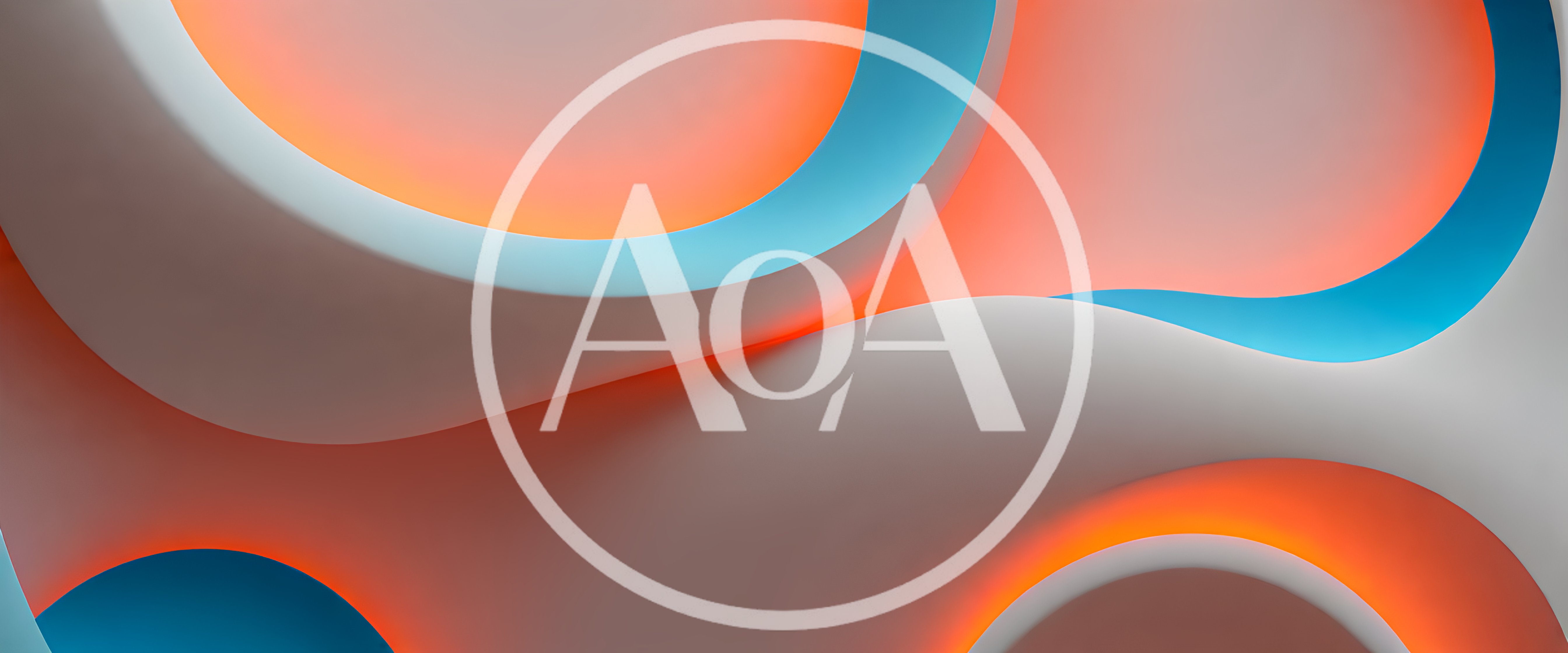 Abstract 3D Background With Glowing Curves