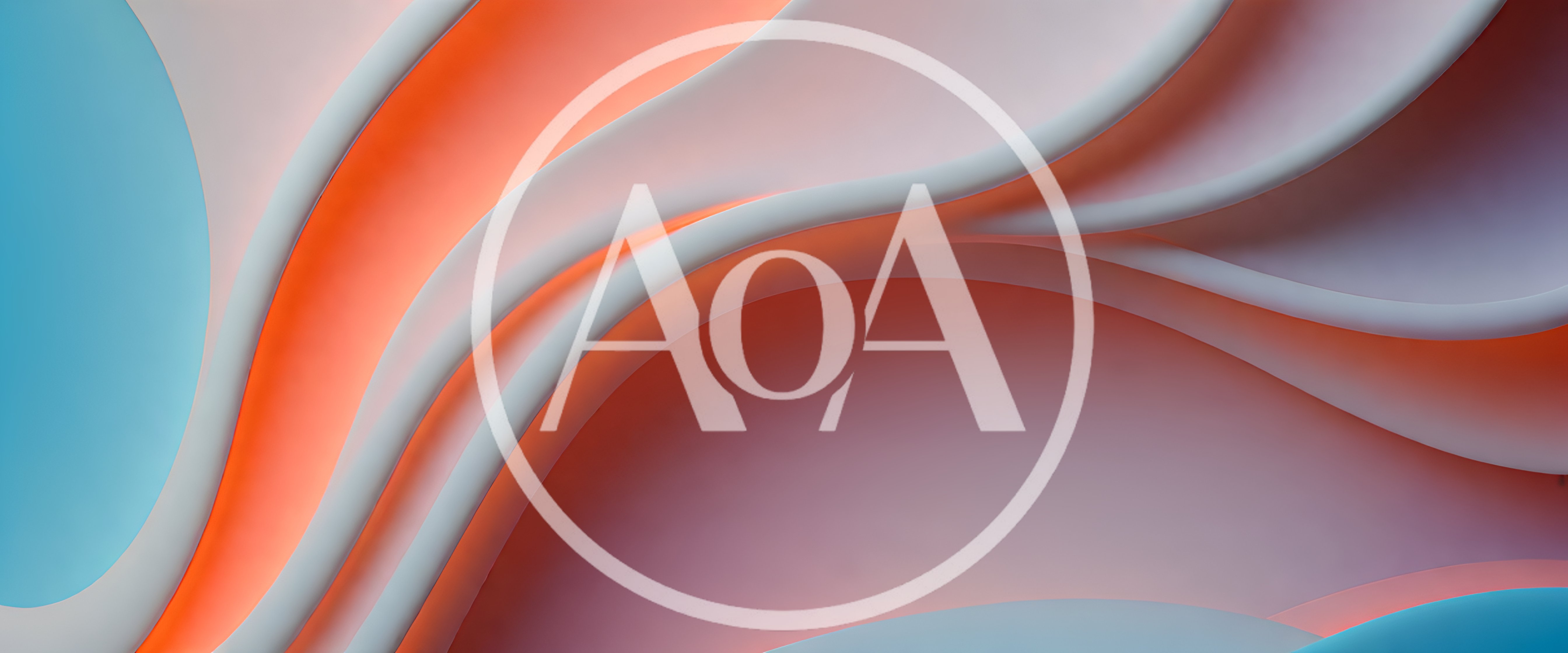 Abstract 3D Background With Flowing Soft Curves