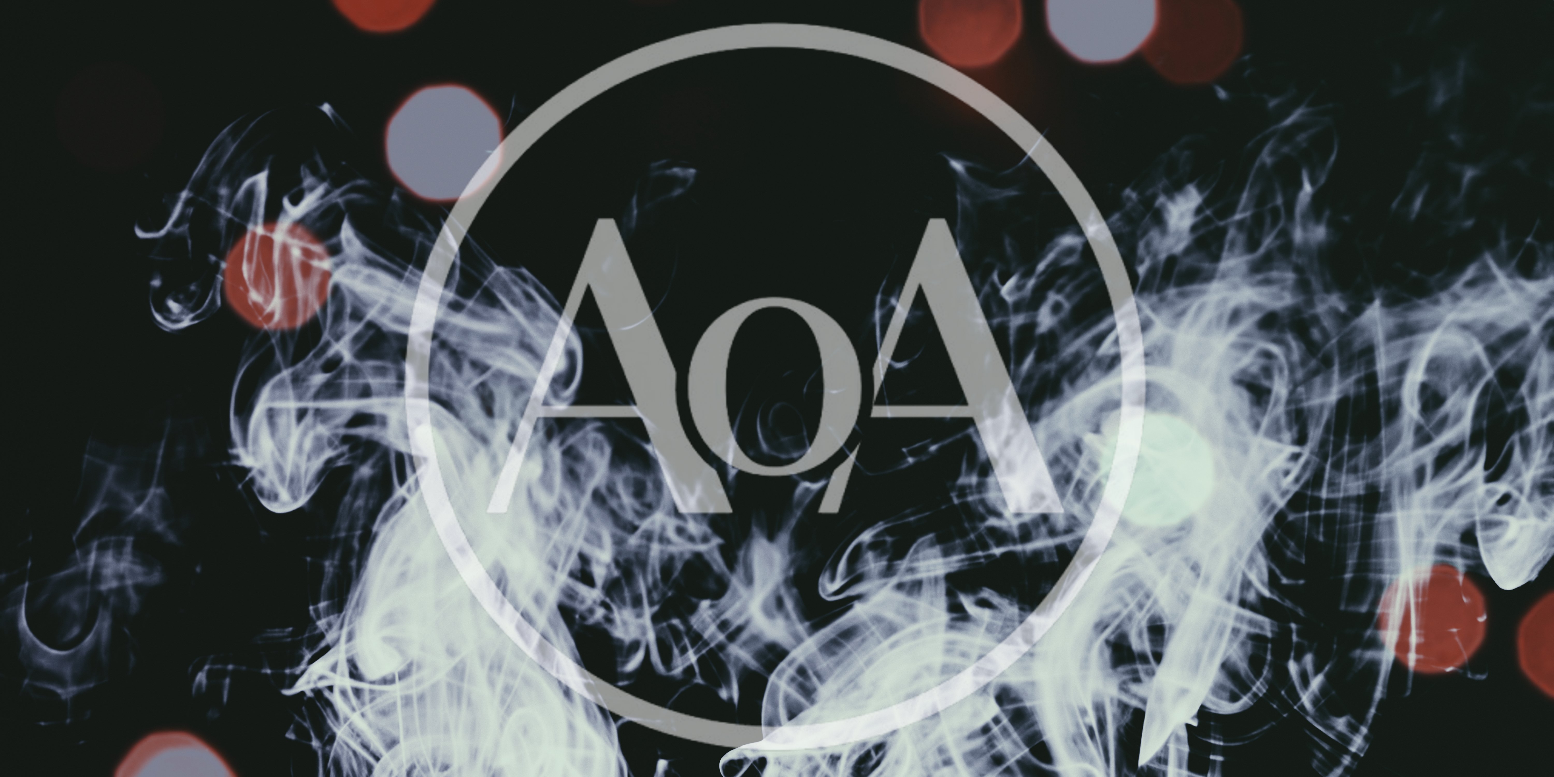 Abstract White Smoke Swirls Against Dark Background
