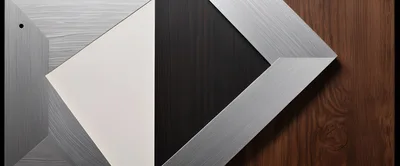Abstract Geometric Wood And Metal Texture Background