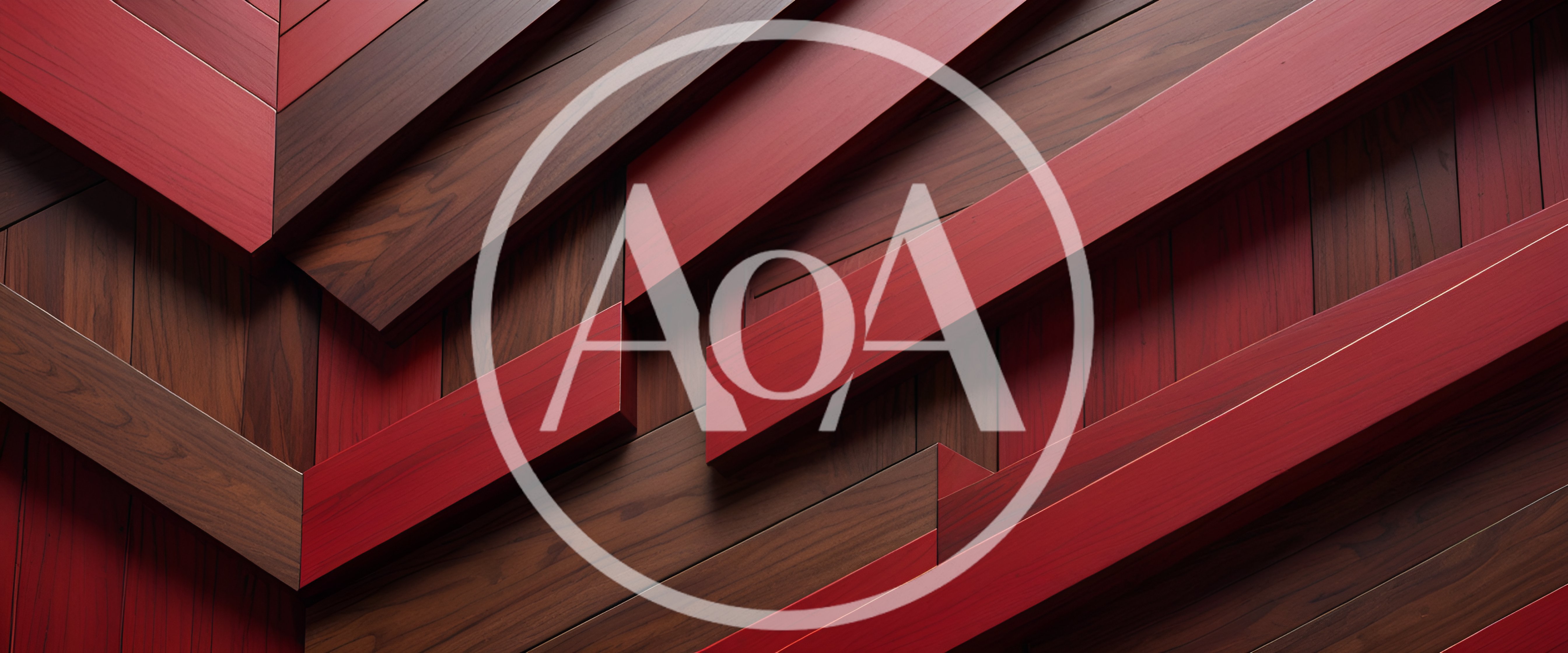 Abstract Geometric Wood Panel Wall Texture