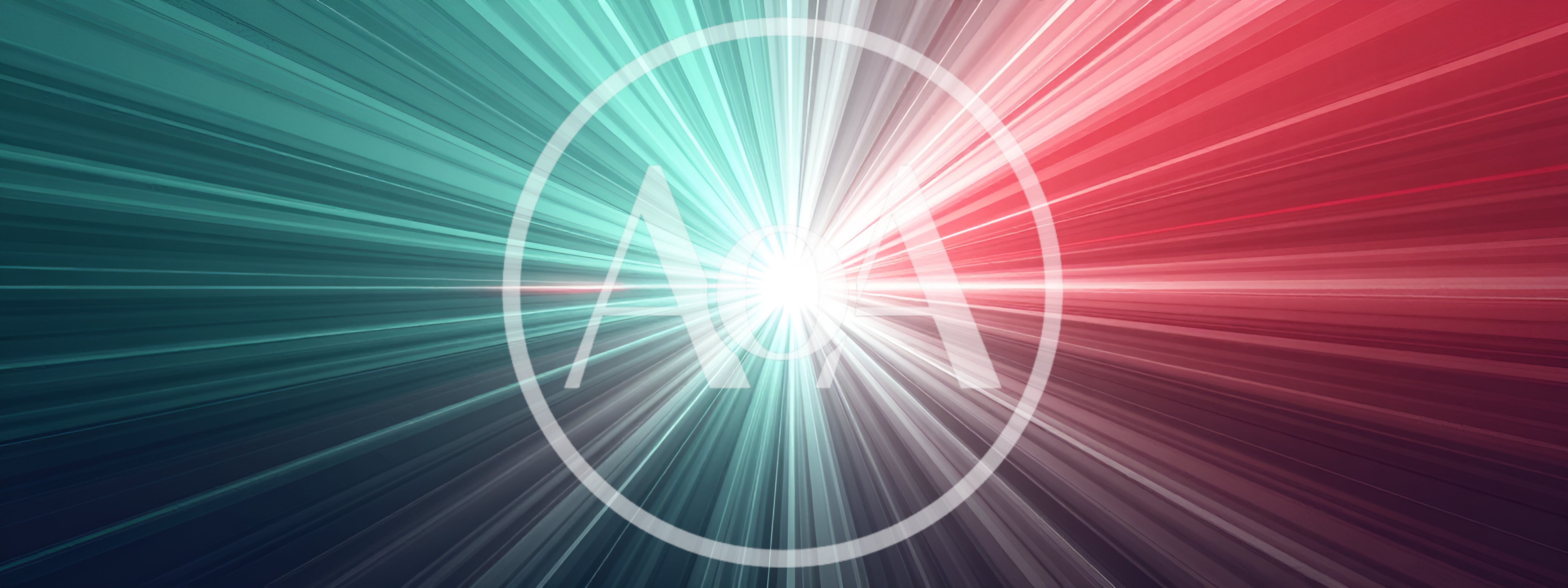 Abstract Light Speed Motion Background With Teal And Red