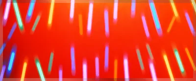 Abstract Background With Vertical Glowing Neon Light Streaks