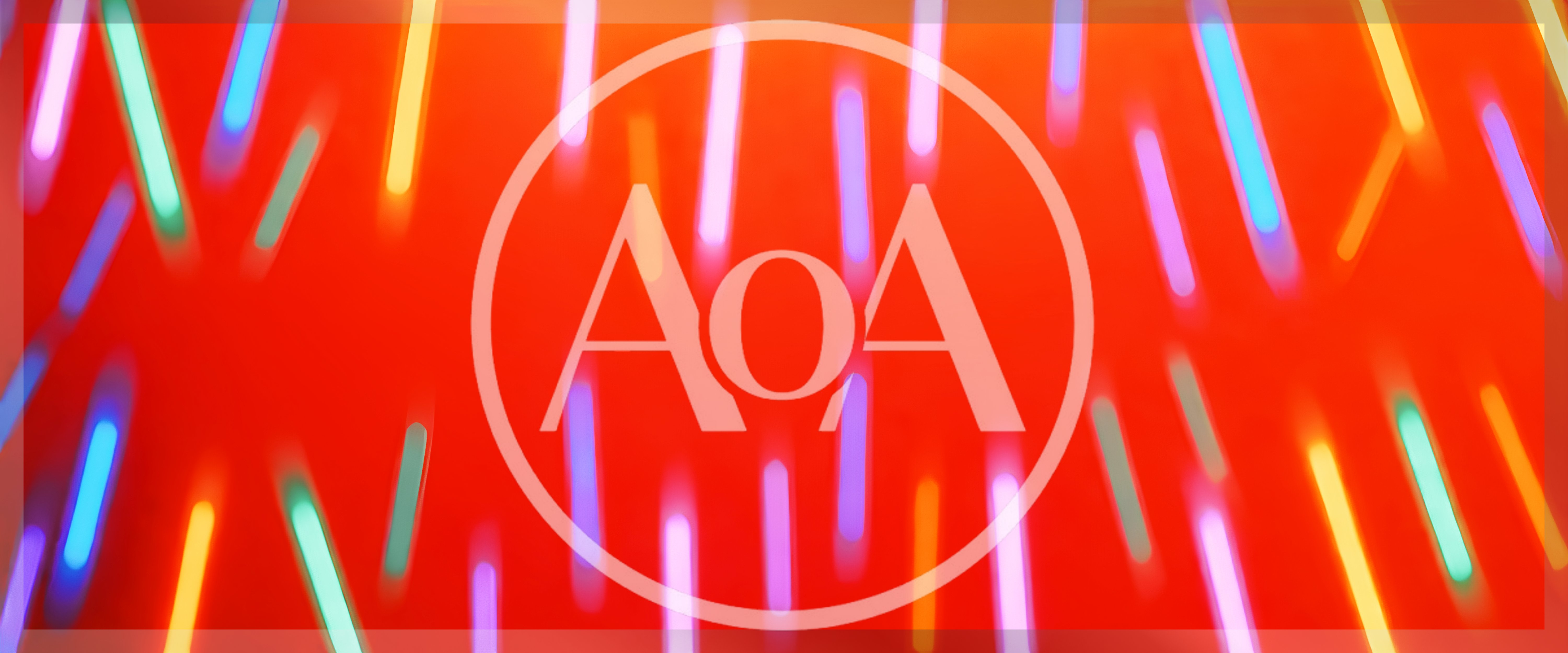 Abstract Background With Vertical Glowing Neon Light Streaks
