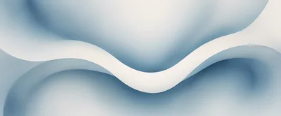 Abstract Blue And White Wavy Fluid Background