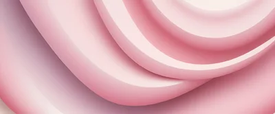 Abstract Pink Curved Waves Background