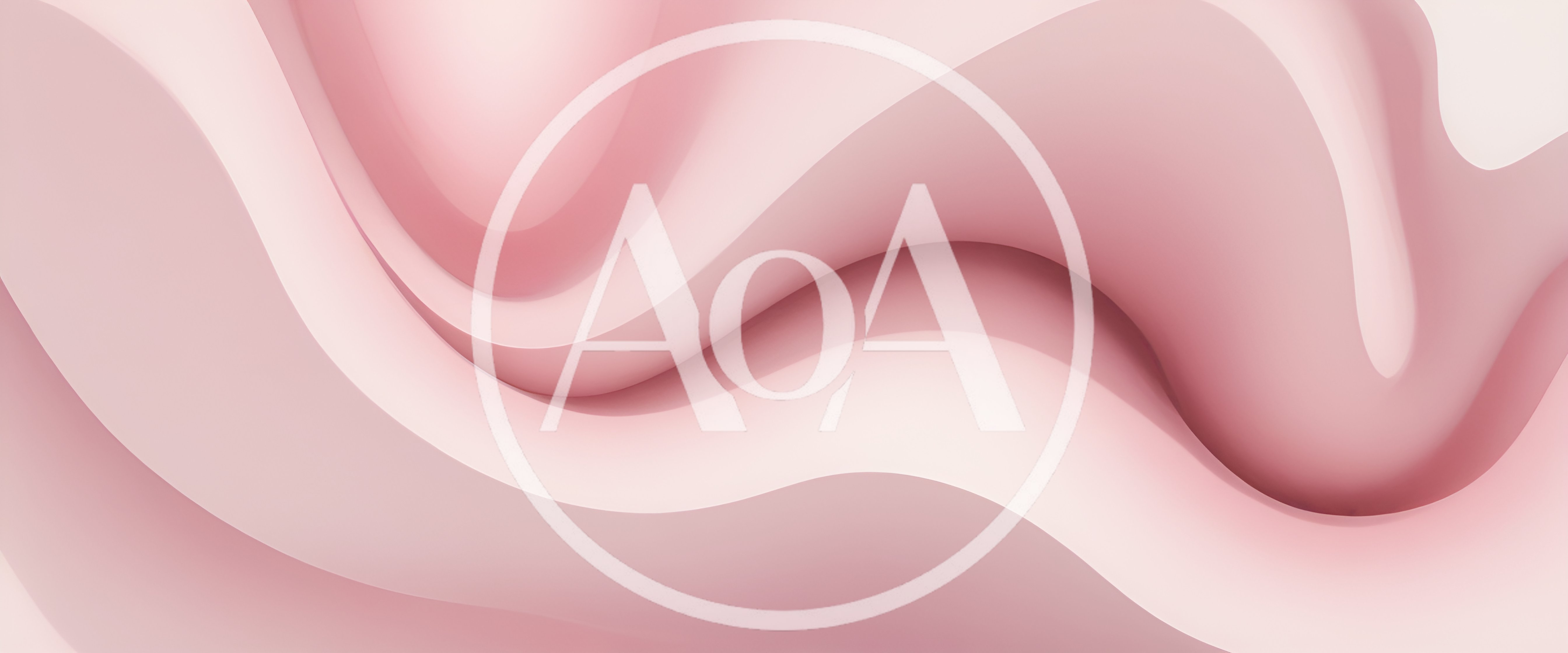 Abstract Pink Liquid Wave Background