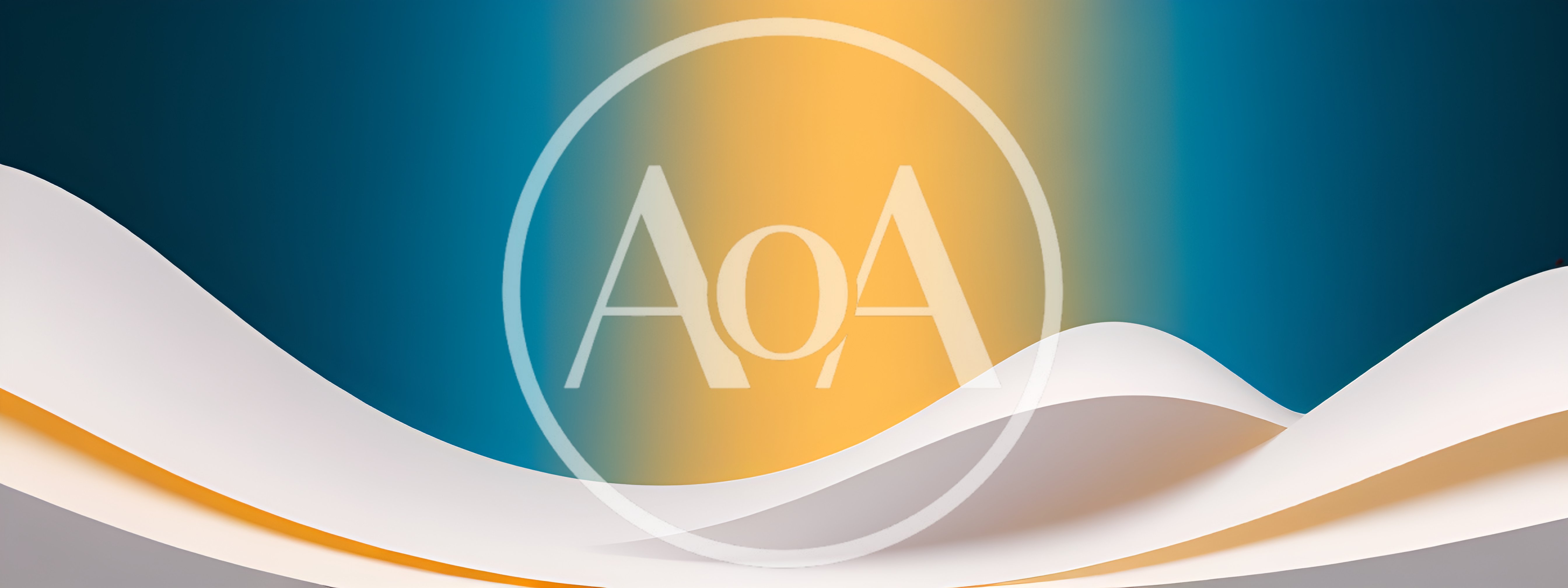 Abstract White Paper Waves On Gradient Background