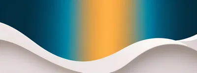Abstract Background With Smooth White Waves And Gradient
