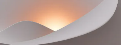 Abstract 3D Rendered Smooth Wavy Shapes