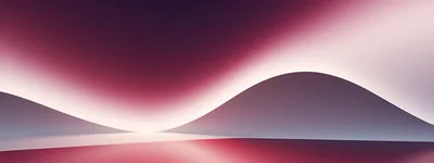 Abstract Minimalist Background With Curved Shapes And Soft Lighting