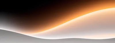 Abstract Glowing Wave Background With Golden Light