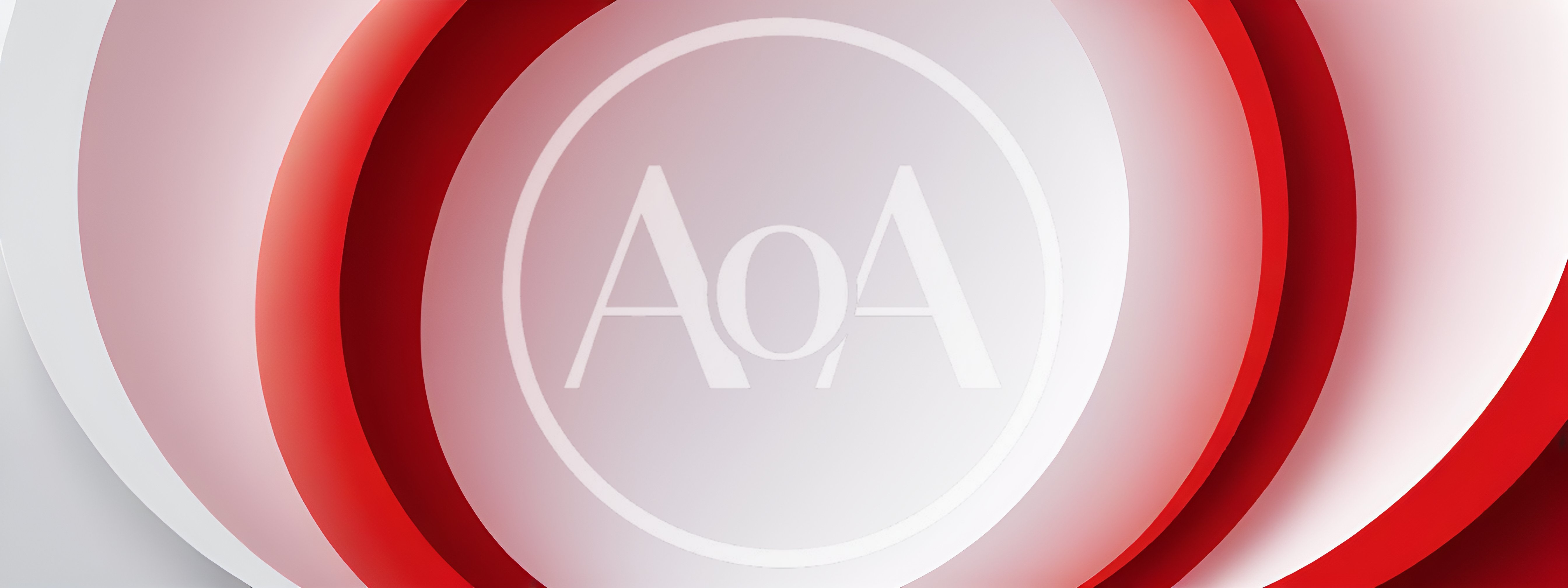 Abstract Red And White Curved Background
