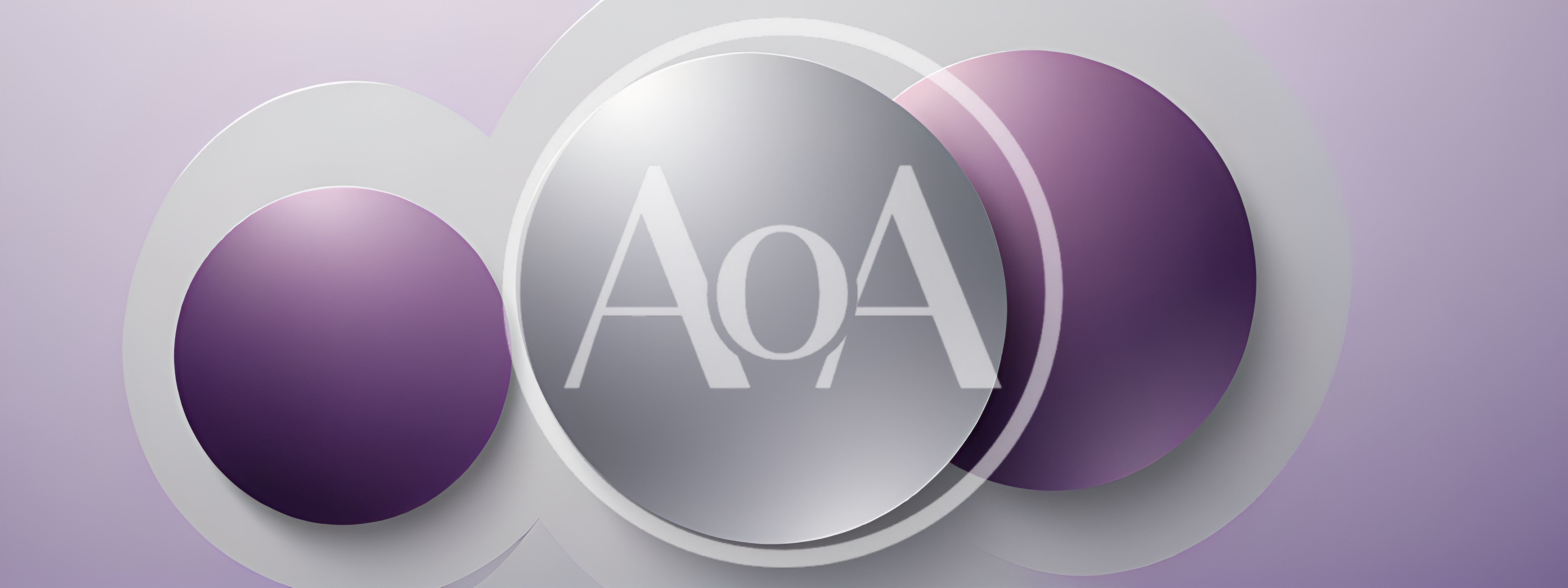 Abstract Background With Three Overlapping Spheres