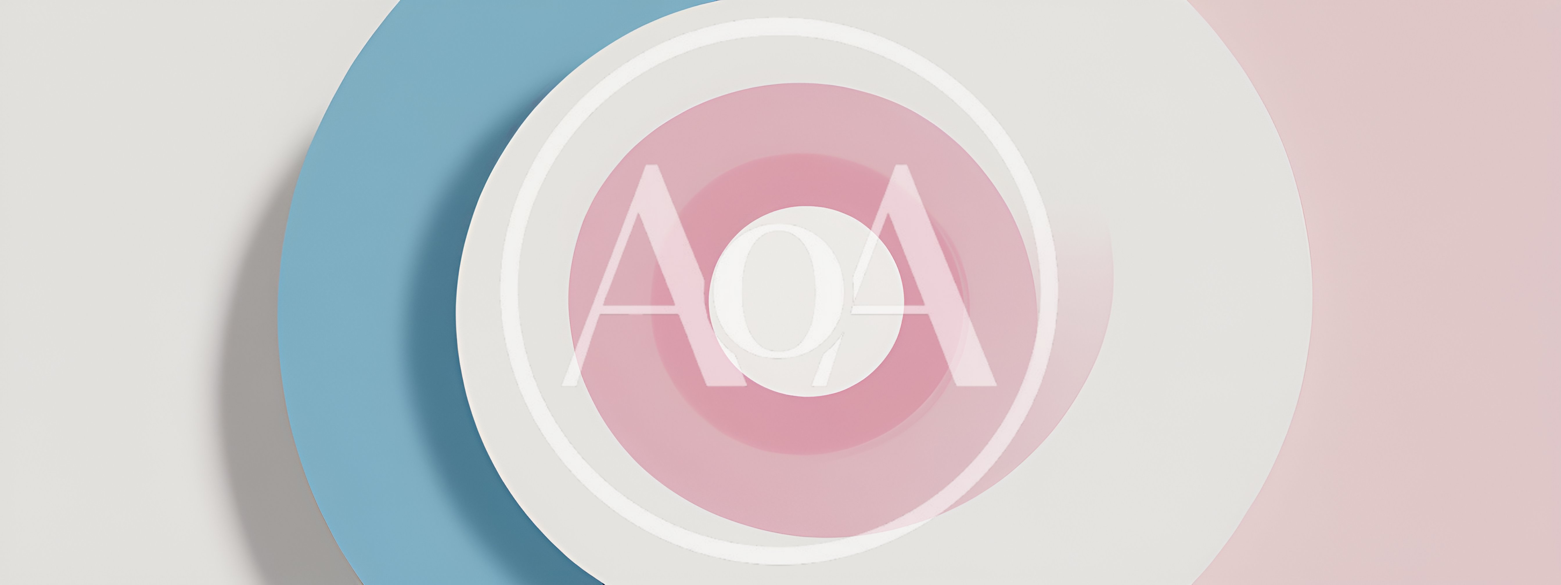 Abstract 3D Background With Concentric Circles And Soft Colors