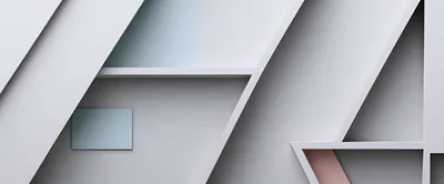 Abstract Geometric Architectural Structure With Minimalist Design