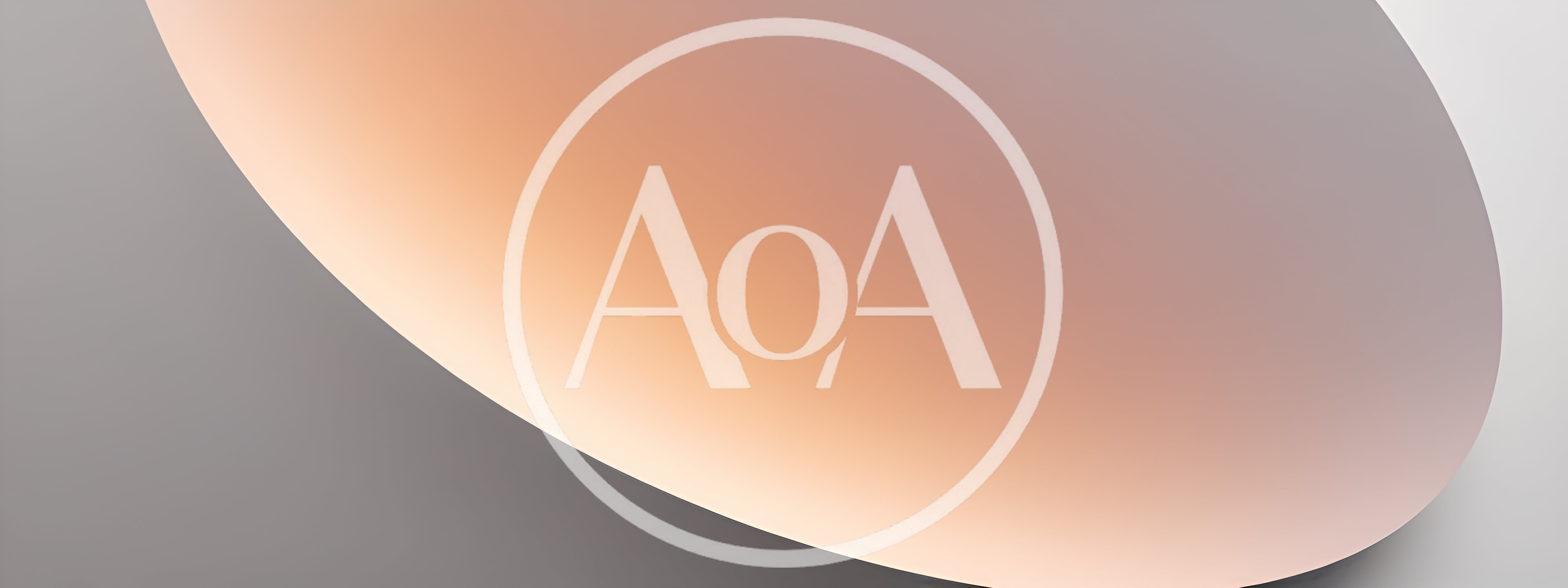 Abstract Gradient Background With Soft Curved Shapes