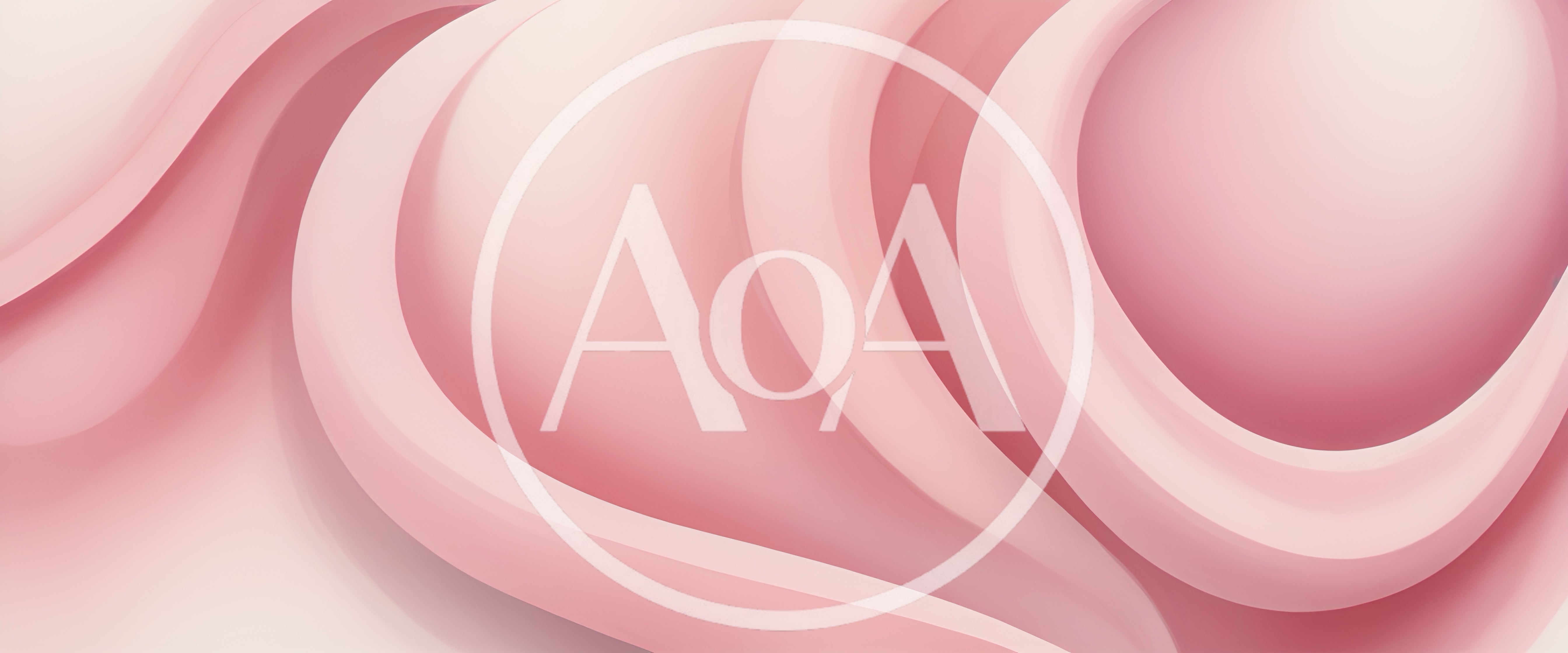 Abstract Pink Fluid Waves Background
