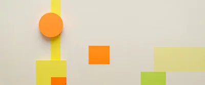 Abstract Geometric Shapes On A Minimalist Background