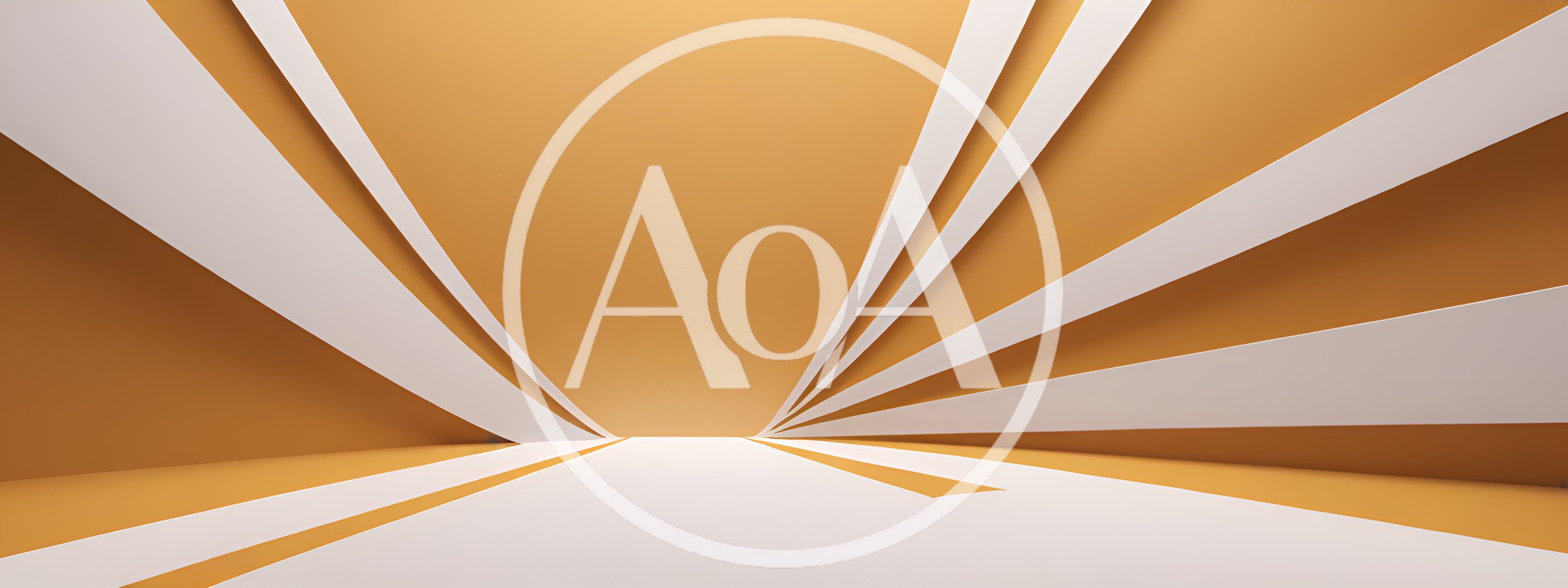Abstract 3D Background With White Curved Lines