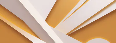 Abstract Geometric Composition With White Paper Layers