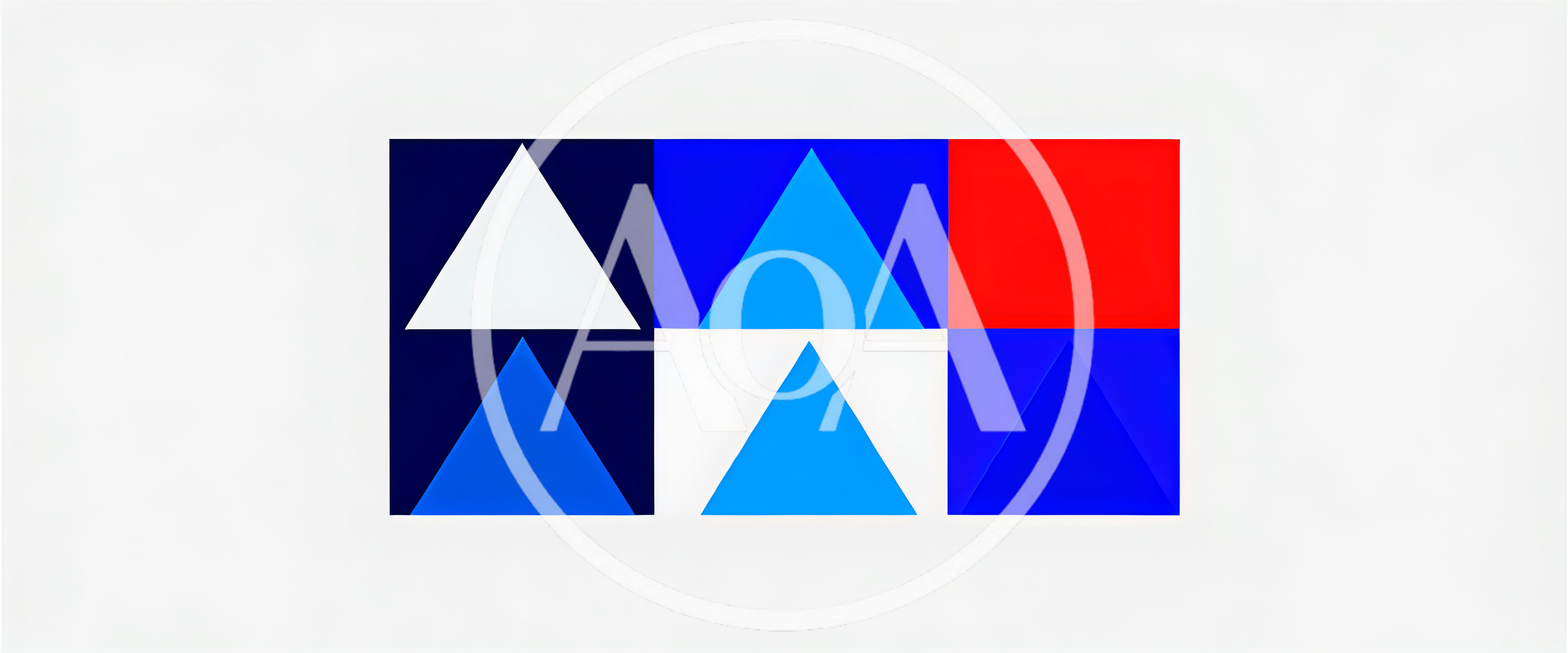 Abstract Geometric Pattern With Triangles And Rectangles