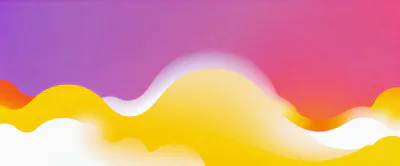 Abstract Fluid Wave Background With Vibrant Gradient Colors