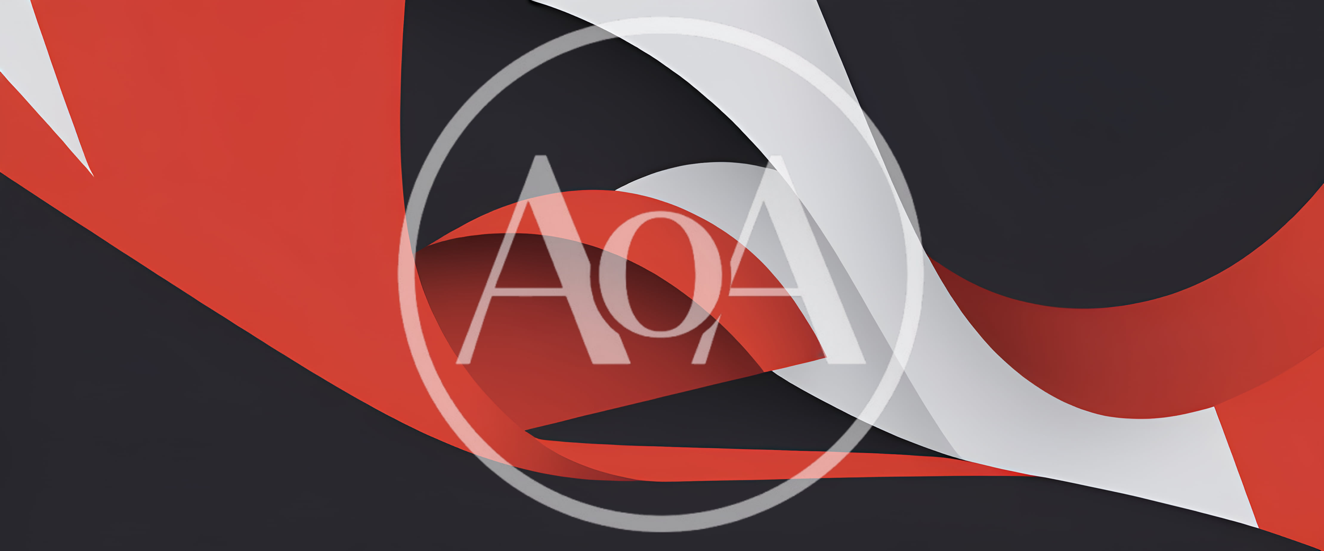 Abstract Red And White Curved Graphic Background