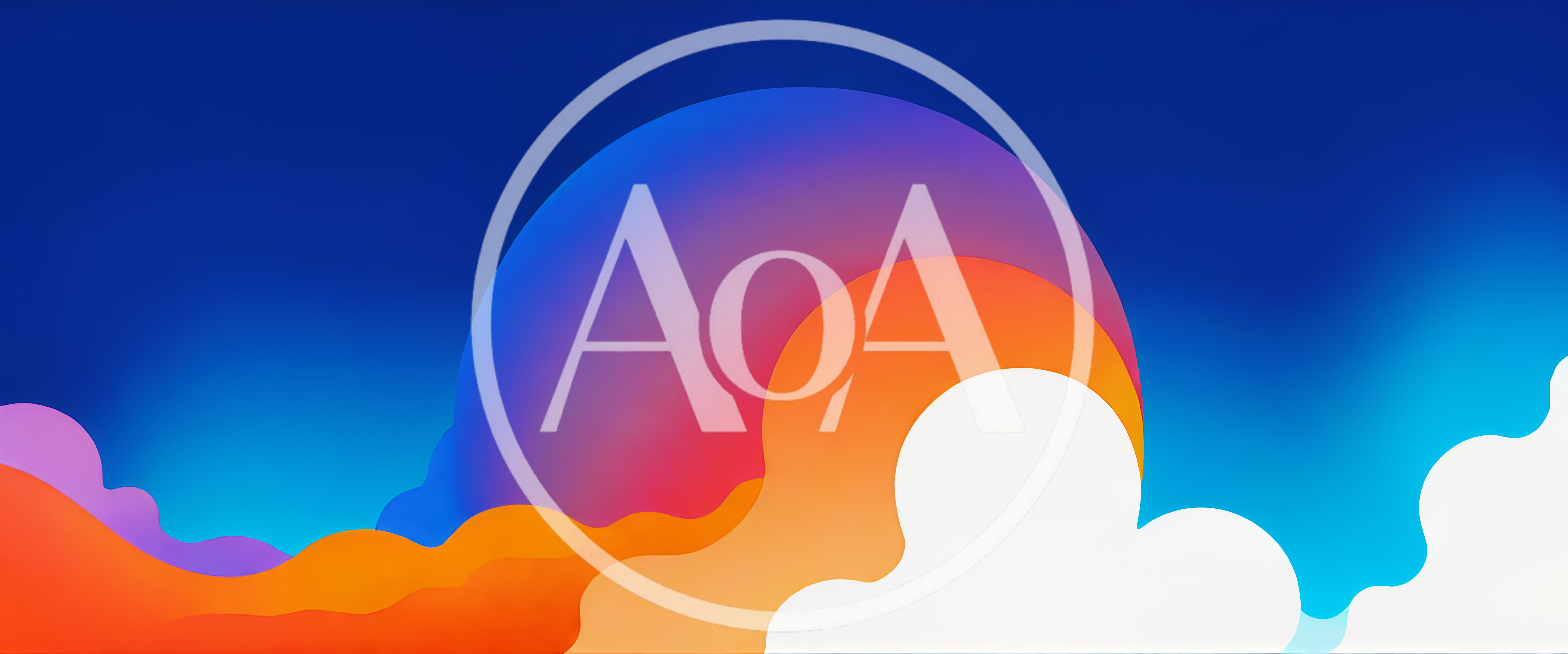 Abstract Digital Background With Vibrant Gradient Waves