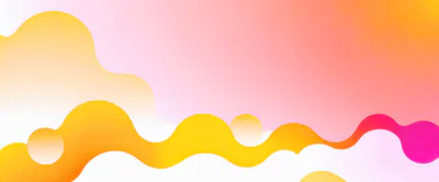 Abstract Fluid Wave Background With Vibrant Gradient Colors