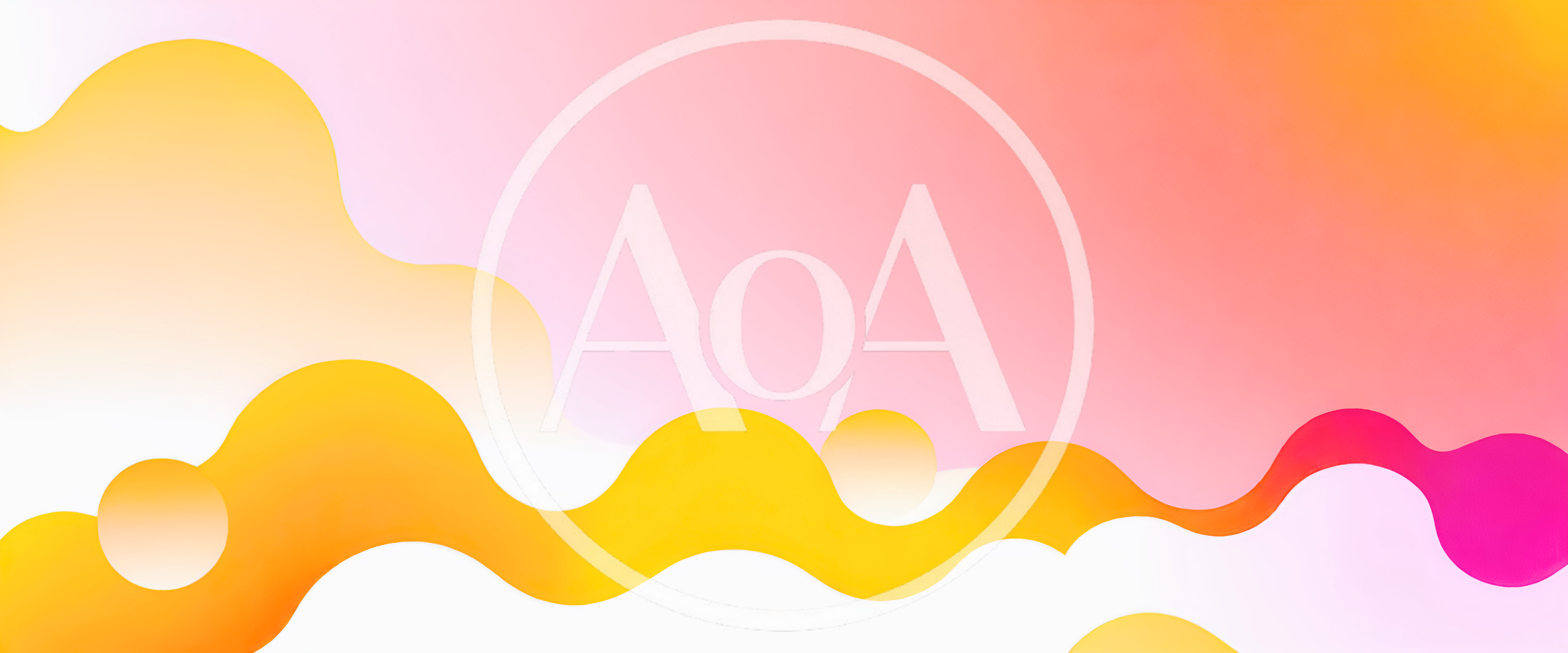 Abstract Fluid Wave Background With Vibrant Gradient Colors