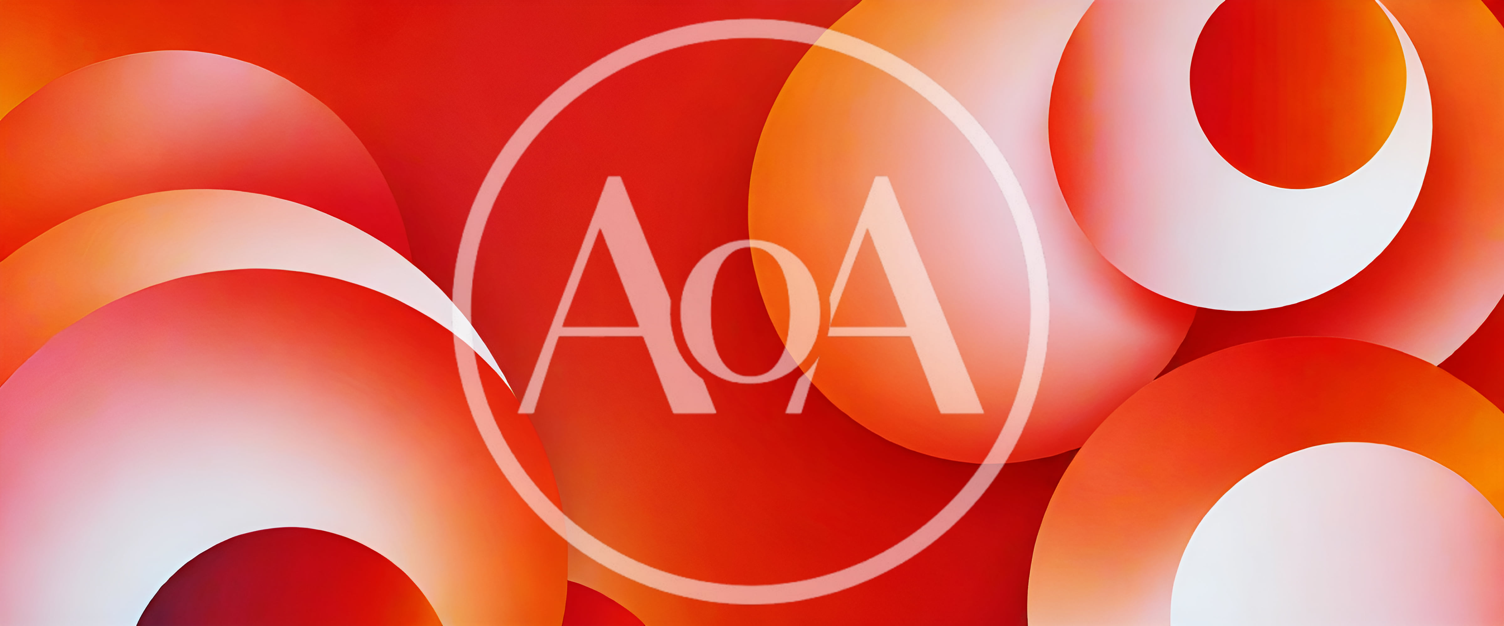 Abstract Red And Orange Circular Gradient Background