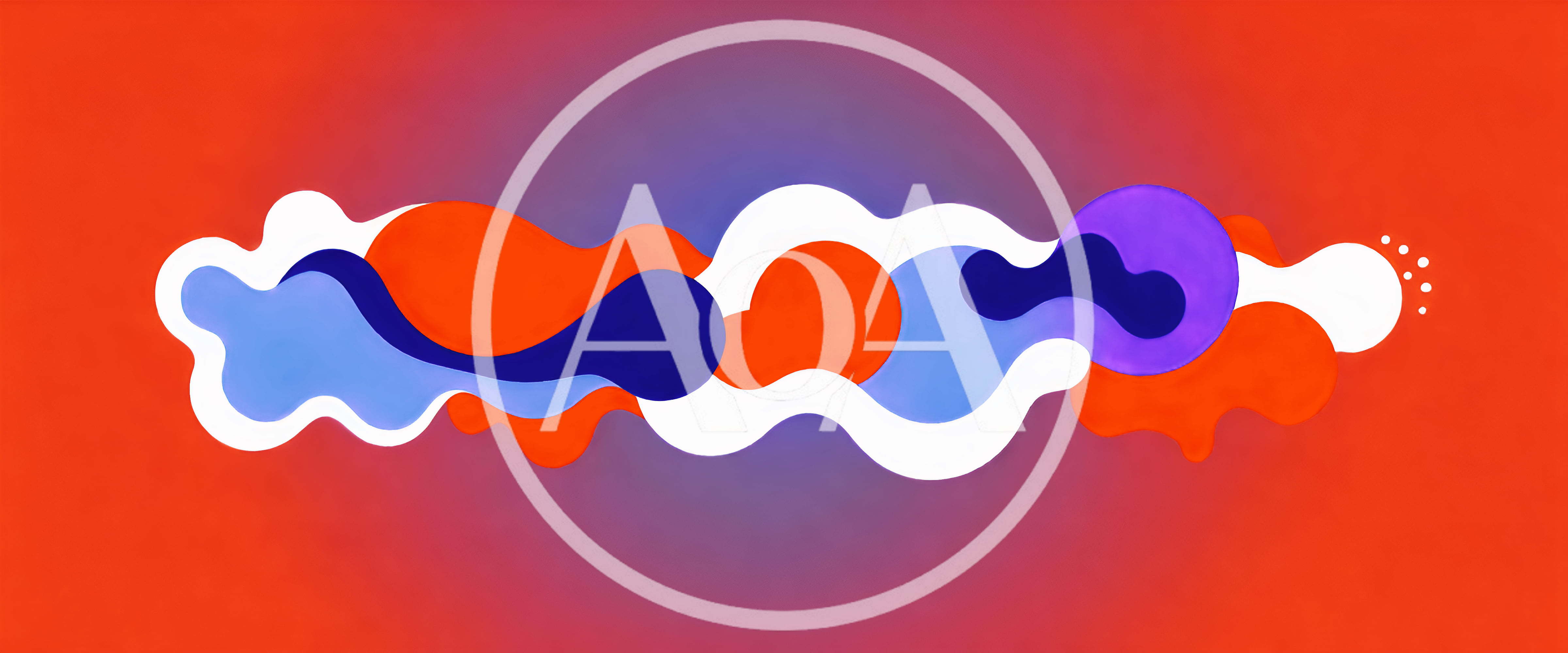 Abstract Fluid Shapes With Vibrant Colors