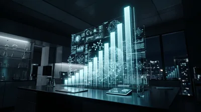 Holographic Data Visualization In A Modern Laboratory
