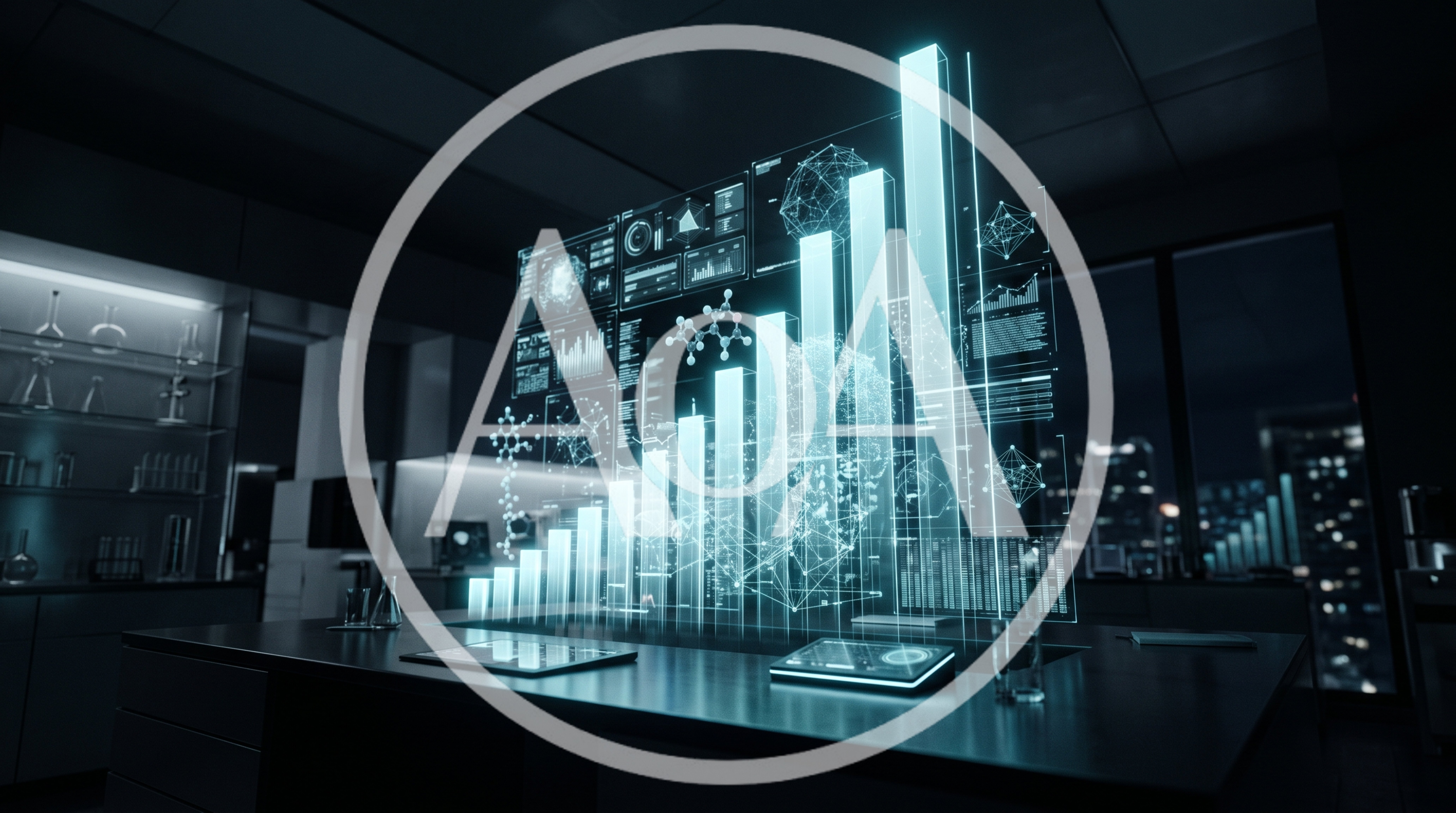 Holographic Data Visualization In A Modern Laboratory