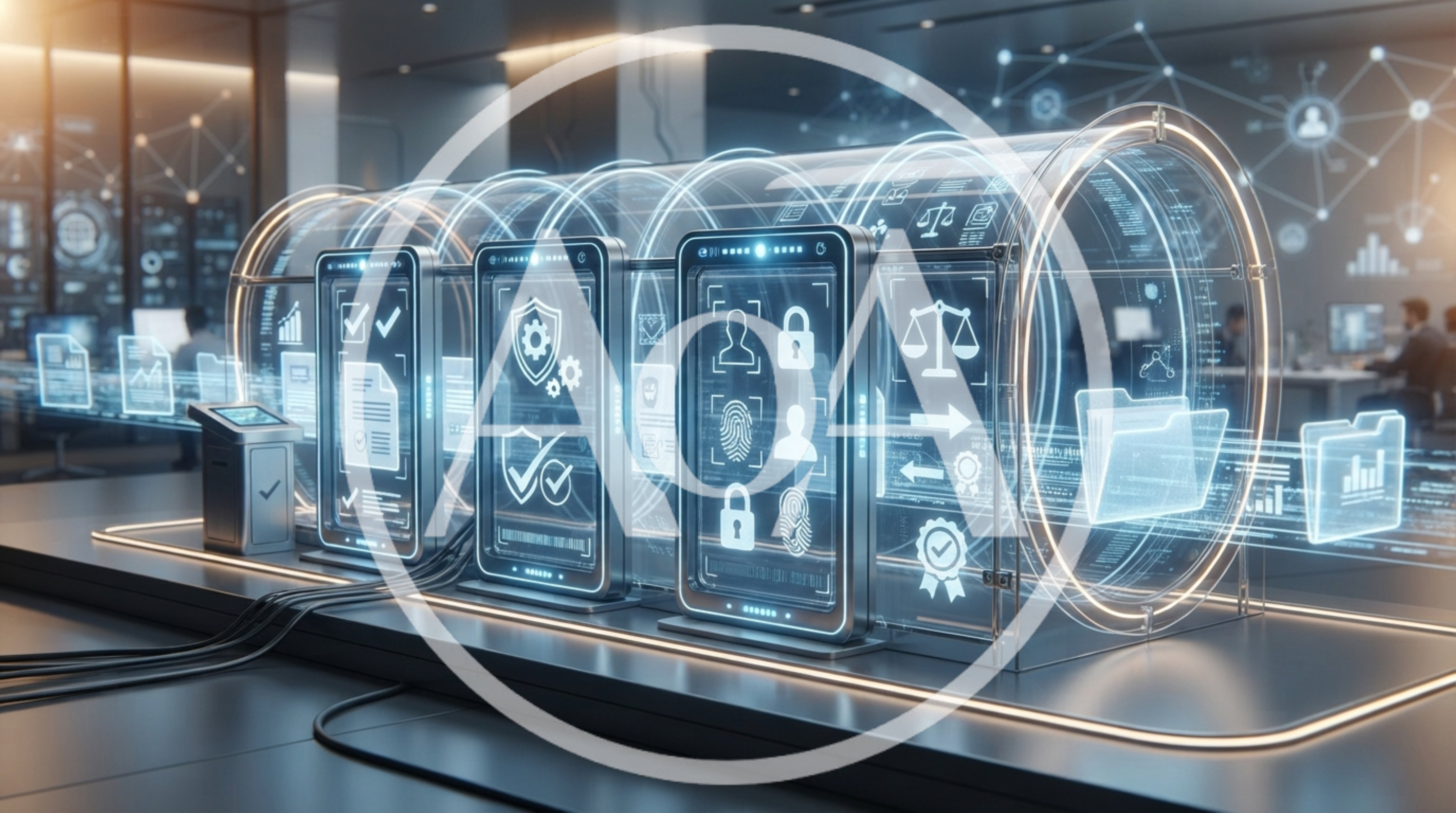 Digital Security And Data Protection Technology Concept