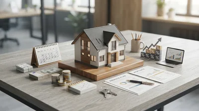 Real Estate Investment Planning With Model House